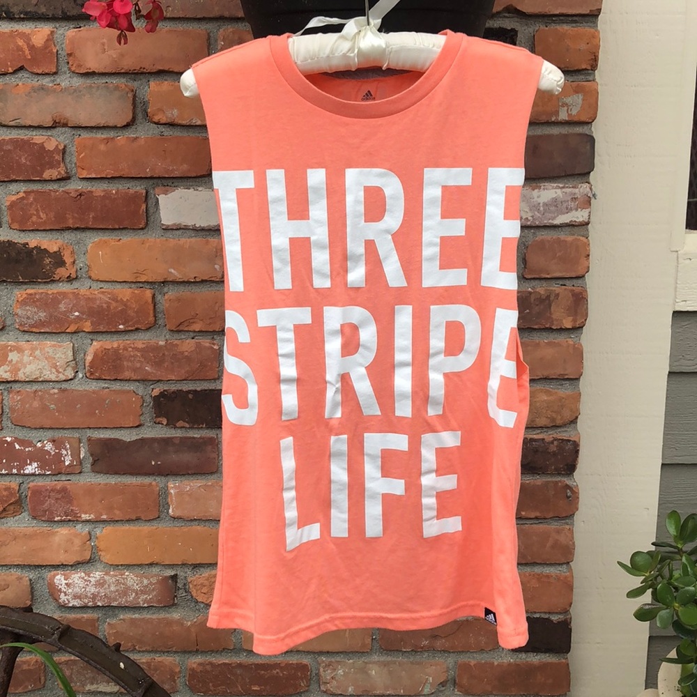 Adidas Three Strip Life Cutoff